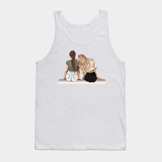 Lean on me Tank Top by elzafoucheartist